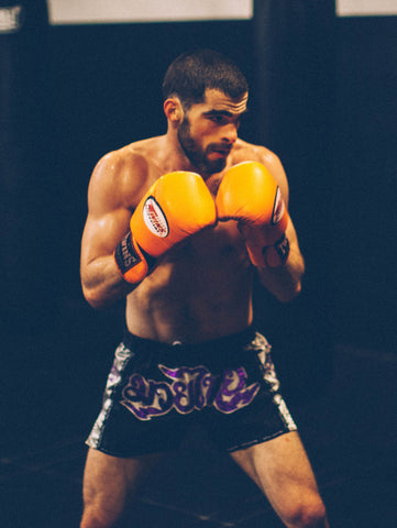 Arrowhead Athletics sponsored athlete Joel Regignano, muay thai fighter