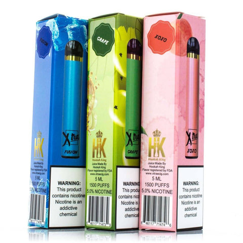 XTRA Disposable Device - 1500 Puffs Disposable Vape Pens XTRA 