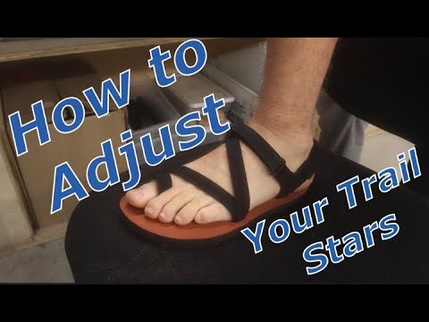 New Video! See How to Adjust the TrailStars! - Shamma Sandals