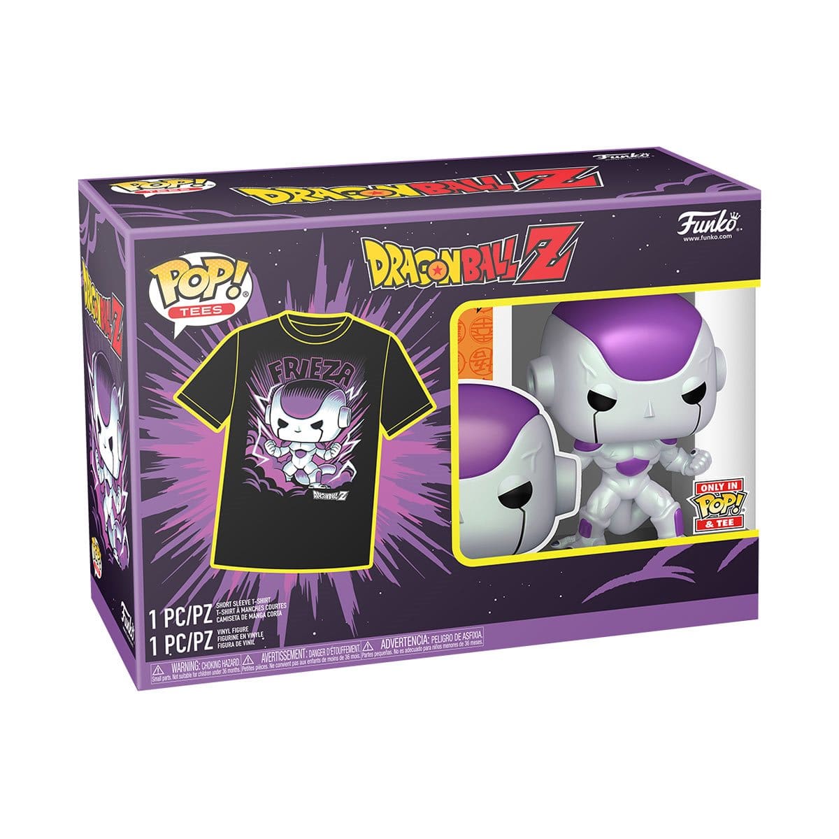 Dragon Ball Z™ Frieza Final Form Pop! Vinyl Figure and Adult Pop! T-Shirt 2-Pack