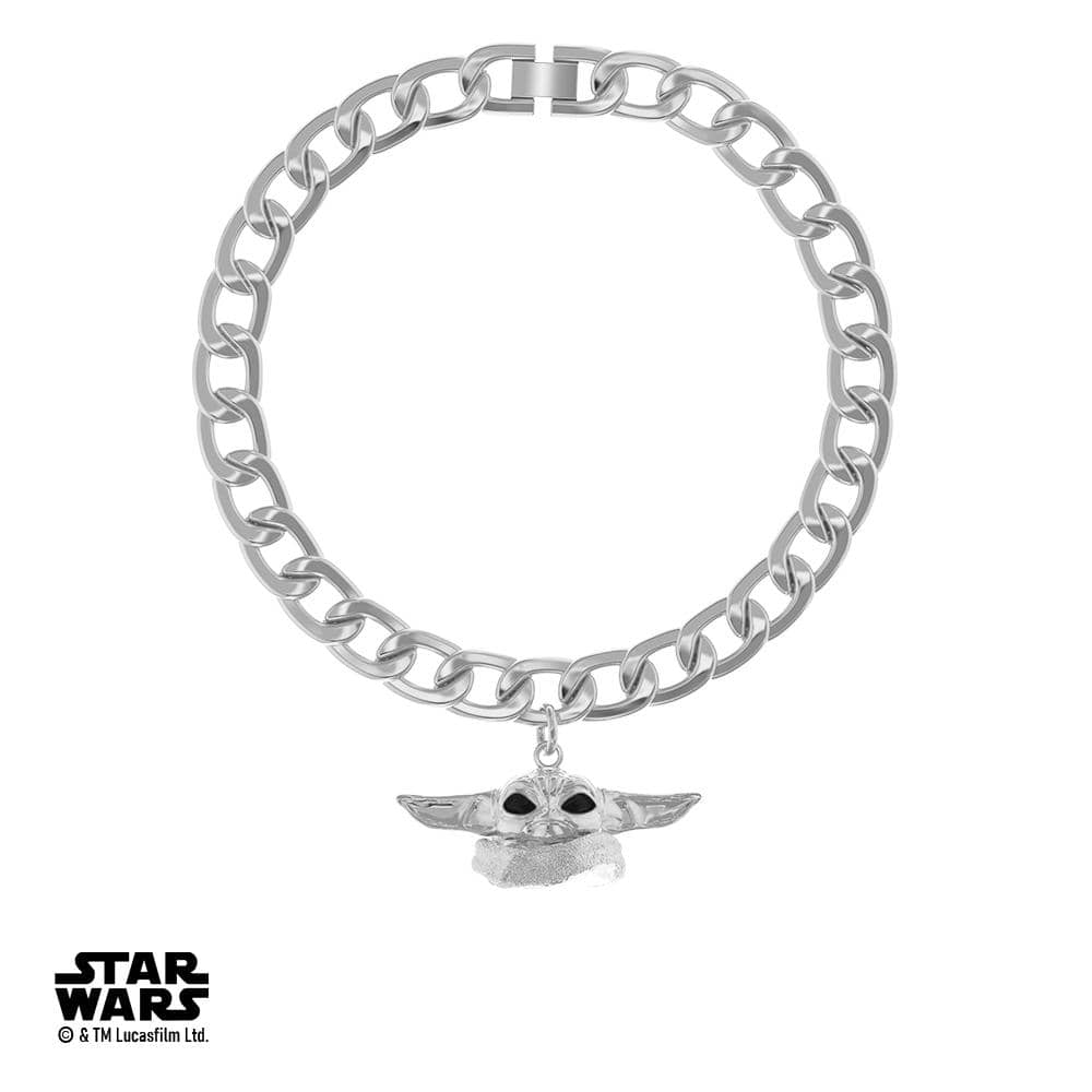 Star Wars鈩 Grogu Curb Bracelet