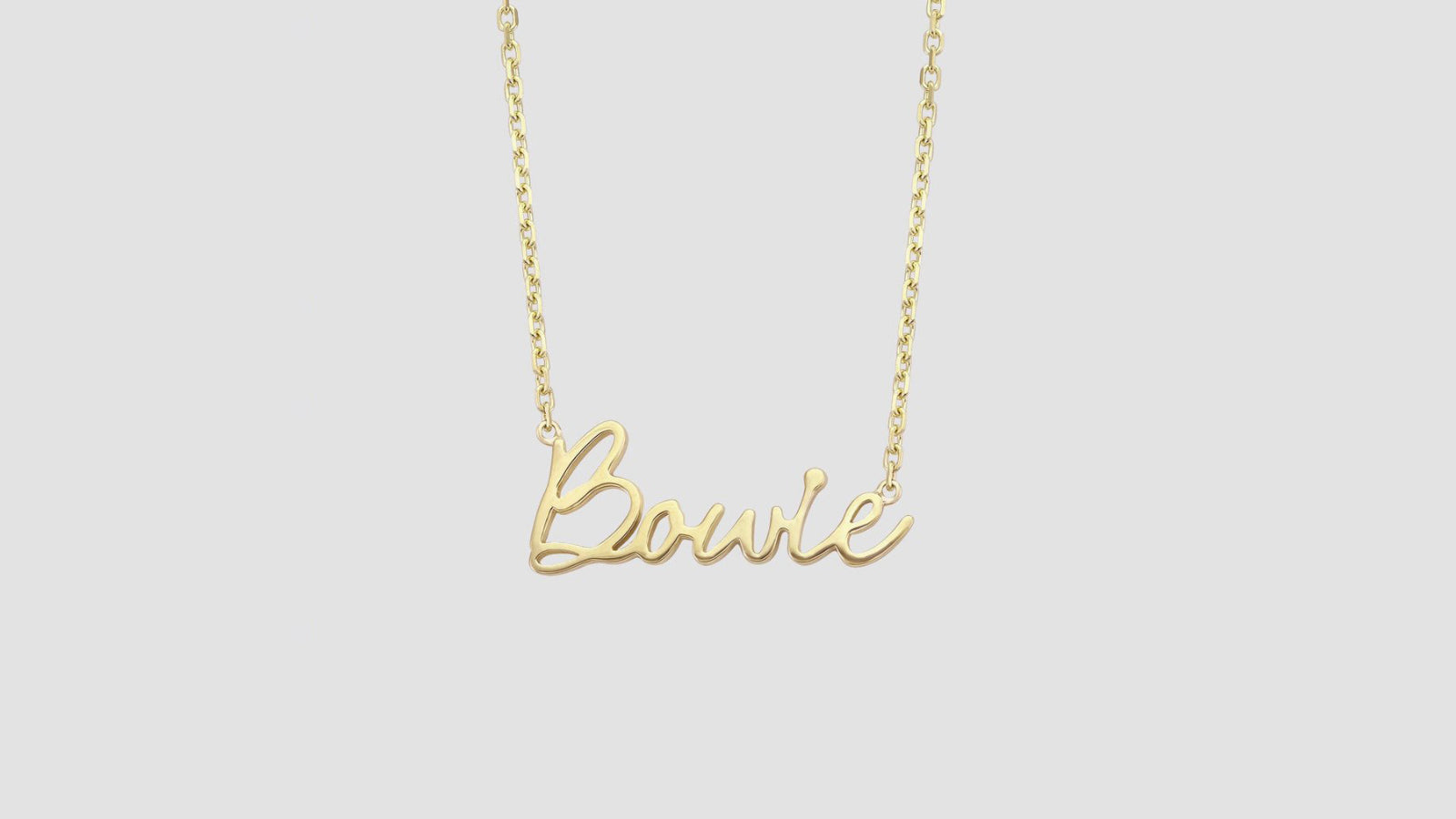 18 Karat Gold Custom Necklace 