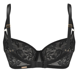 PANACHE WOMEN'S IDINA BALCONNET BRA, BLACK, 38GG - GTIN/EAN/UPC