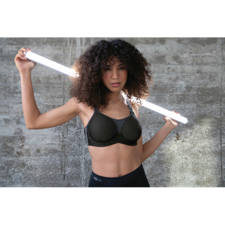 Freya Epic Sports Bra Underwired Carbon Grey Crop Top, AA4004CON