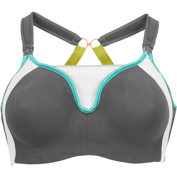 Cake Maternity Nursing Sports Bra Lemon Zest Grey | Poinsettia ...