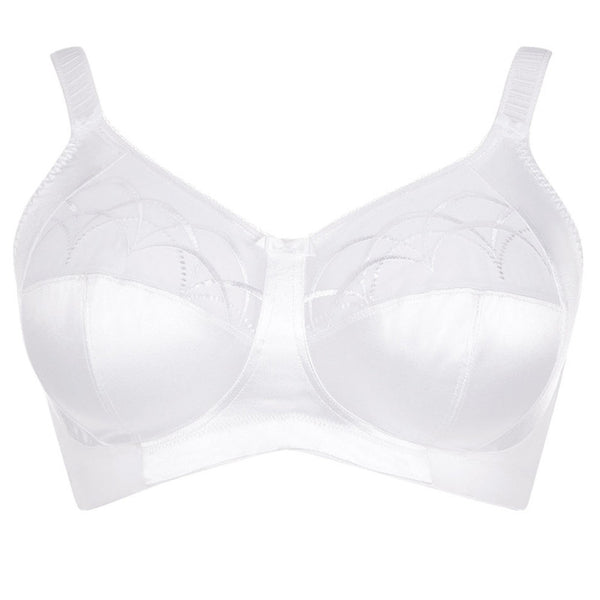 Elomi Cate Non Wired Bra White | EL4033WHE | Poinsettia ...