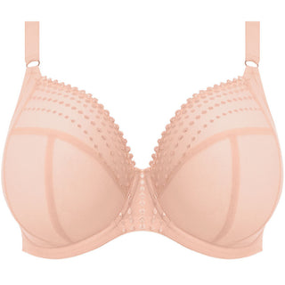 Elomi Namrah Underwired Bandless Plunge Bra - Pale Blush - Curvy