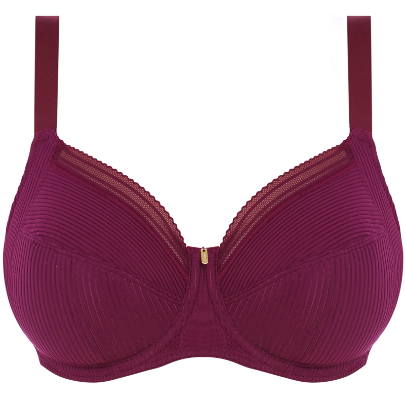 Fantasie Fusion Bra Full Coverage Black Cherry Side Support | FL3091BCH ...