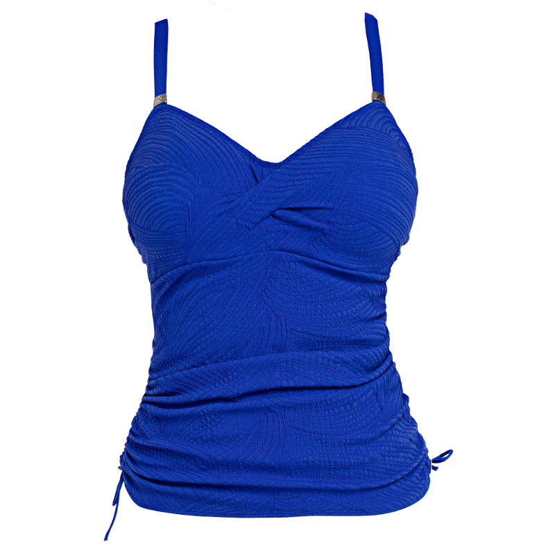 Fantasie Swim Ottawa Twist Front Tankini Swimsuit Blue - FS6356PAC ...