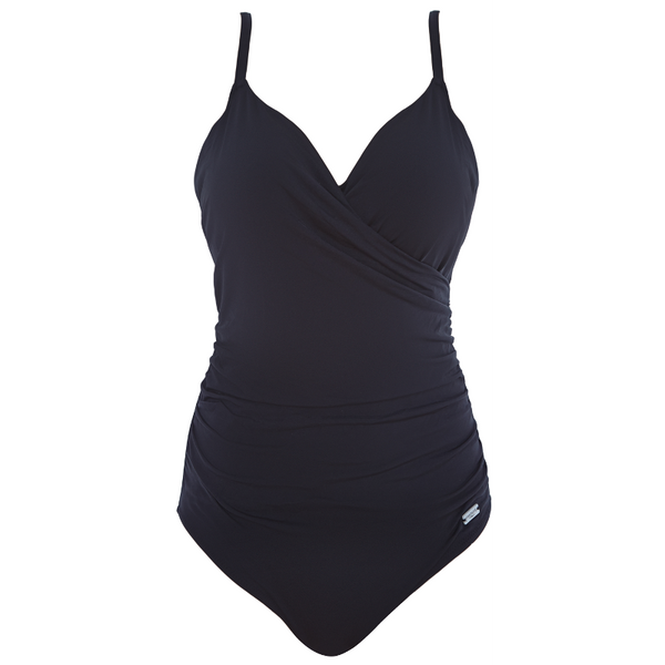 Fantasie Los Cabos Black Wrap One Piece Swimsuit - FS6157BLK ...