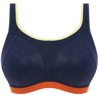 Freya Dynamic Non Wired Sports Bra in Jet (Black) AC4014 Wirefree