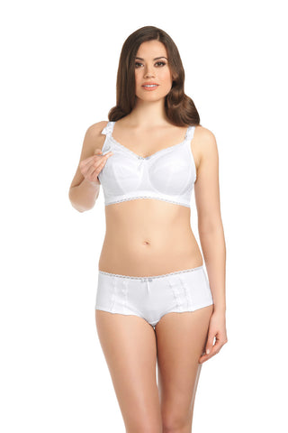 Freya Rosie Soft Cup Maternity Nursing Bra, White – Bras & Honey USA