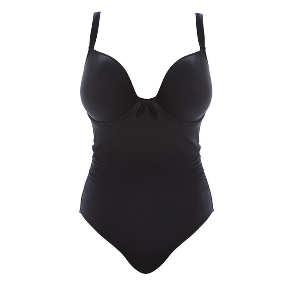 Freya Deco Black One Piece Swimsuit | AS3870BLK | Poinsettia ...