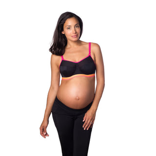 Hotmilk Nursing Reactivate flexiwire sports bra in black