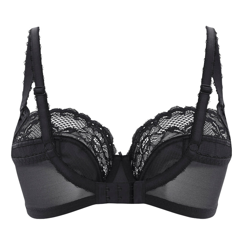 Panache Jasmine Bra Balconette Black | 6951 | Poinsettia ...