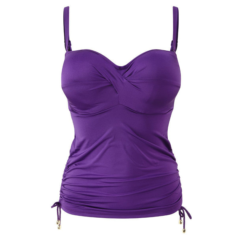 Panache Swimwear Marina Purple Bandeau Tankini SW0831 - PoinsettiaStyle ...