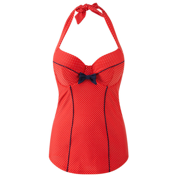 Panache Britt Red One-Piece Swimsuit | SW0820 | Poinsettia ...