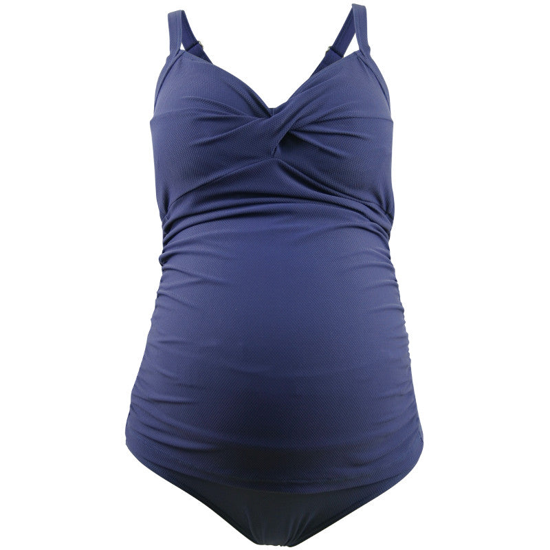 Cake Rosewater Frappe Navy Blue Tankini Maternity Swimsuit 40505525 ...