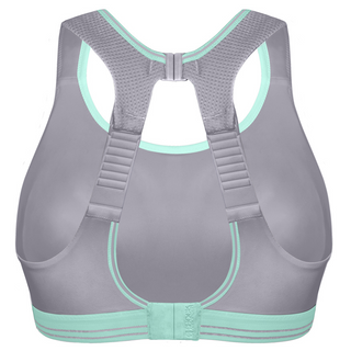 Shock Absorber Shaped Support Sports Bra Grey, S015F