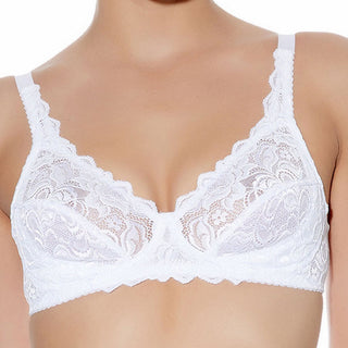 Wacoal Eglantine WEBFA662 W Classic Underwired Bra White WHE 32B CS at   Women's Clothing store