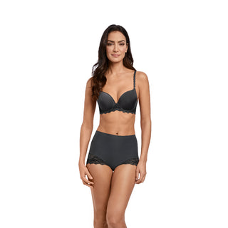 Wacoal Lace Perfection Bralette Charcoal Grey, WE135008CHL