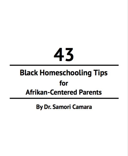 43 Homeschooling Tips For Afrikan Centered Parents Pdf Kamali Academy Store