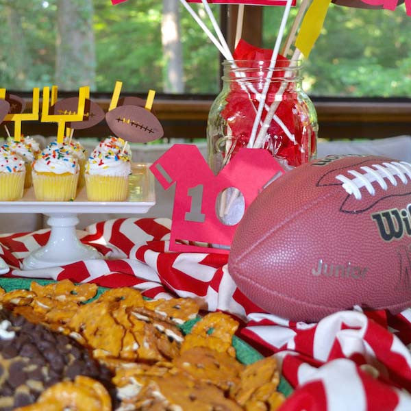 College Football Tailgating Decor and Snacks – Craft Box Girls