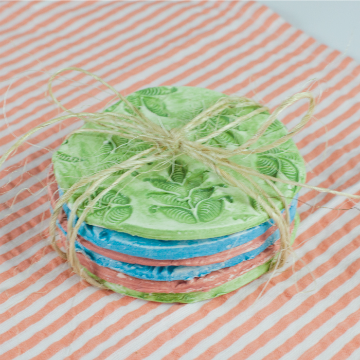Air Dry Clay Coasters – Craft Box Girls