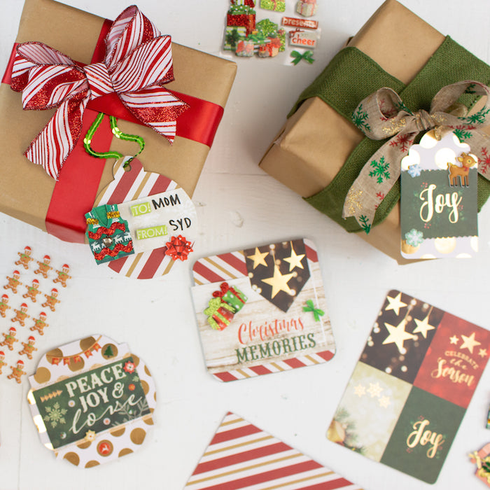 Easy DIY Holiday Gift Tags & Cards Craft Box Girls