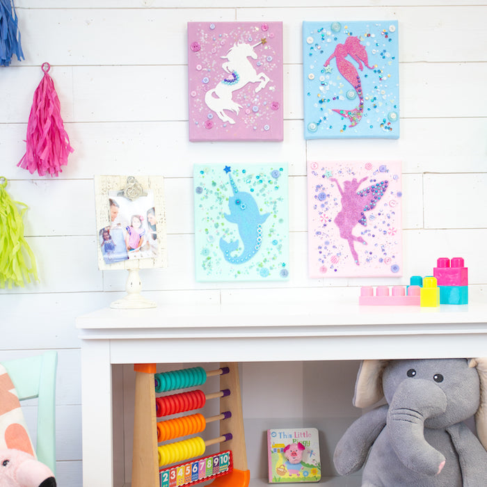 Magical Wall Art For A Kids Room Craft Box Girls