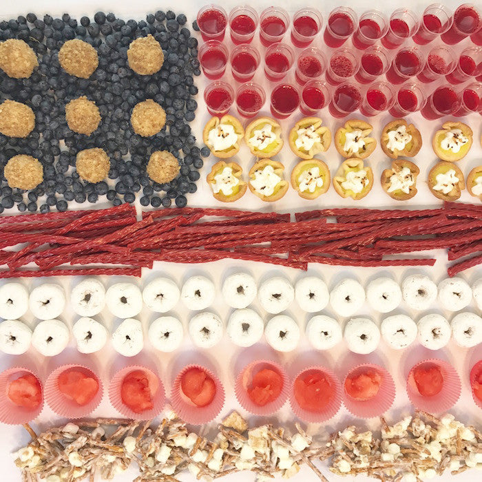 Edible Flag Party Display – Craft Box Girls