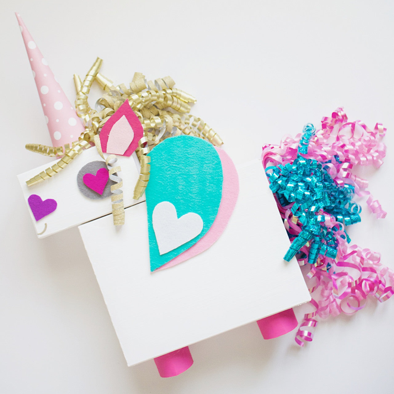 Download Unicorn Valentine Card Holder - Craft Box Girls
