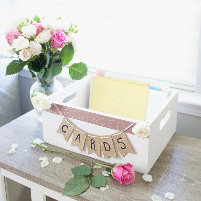 Diy Wedding Card Holder Craft Box Girls