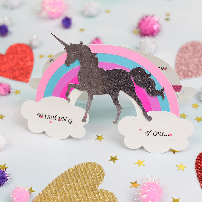 Diy Unicorn Valentine S Day Card Craft Box Girls