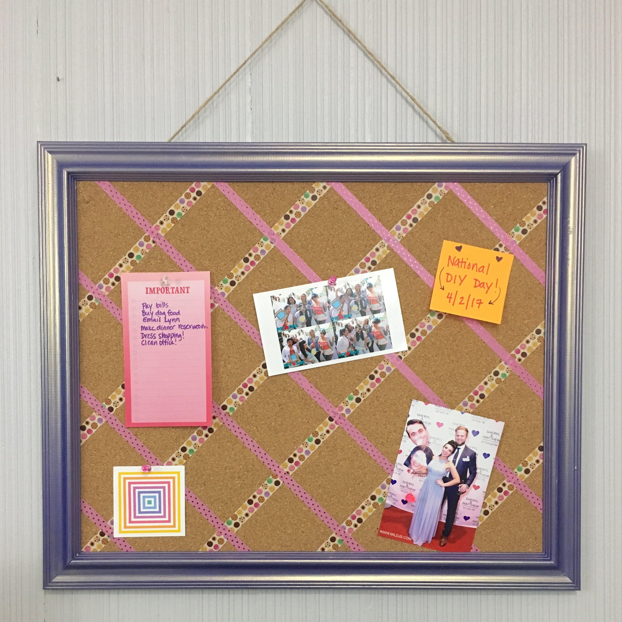 DIY Bulletin Board - Craft Box Girls