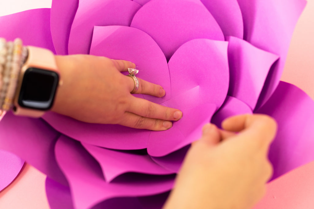 DIY Large Paper Flowers – Craft Box Girls