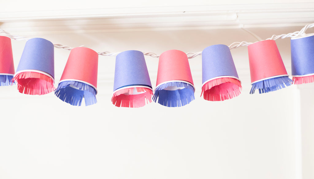 Dixie Cup String Lights