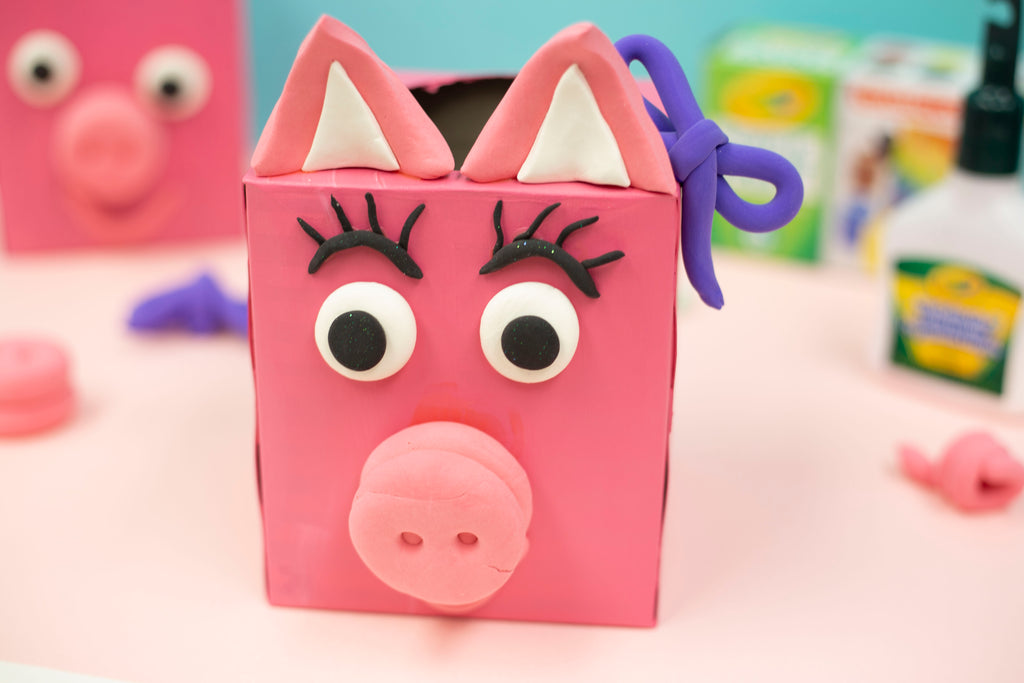 Tissue Box DIY Piggy Bank, Crafts, , Crayola CIY, DIY Crafts  for Kids and Adults