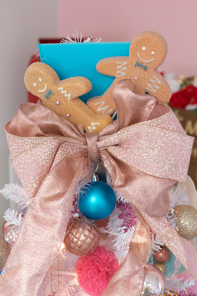 DIY Gingerbread Man Tree Topper