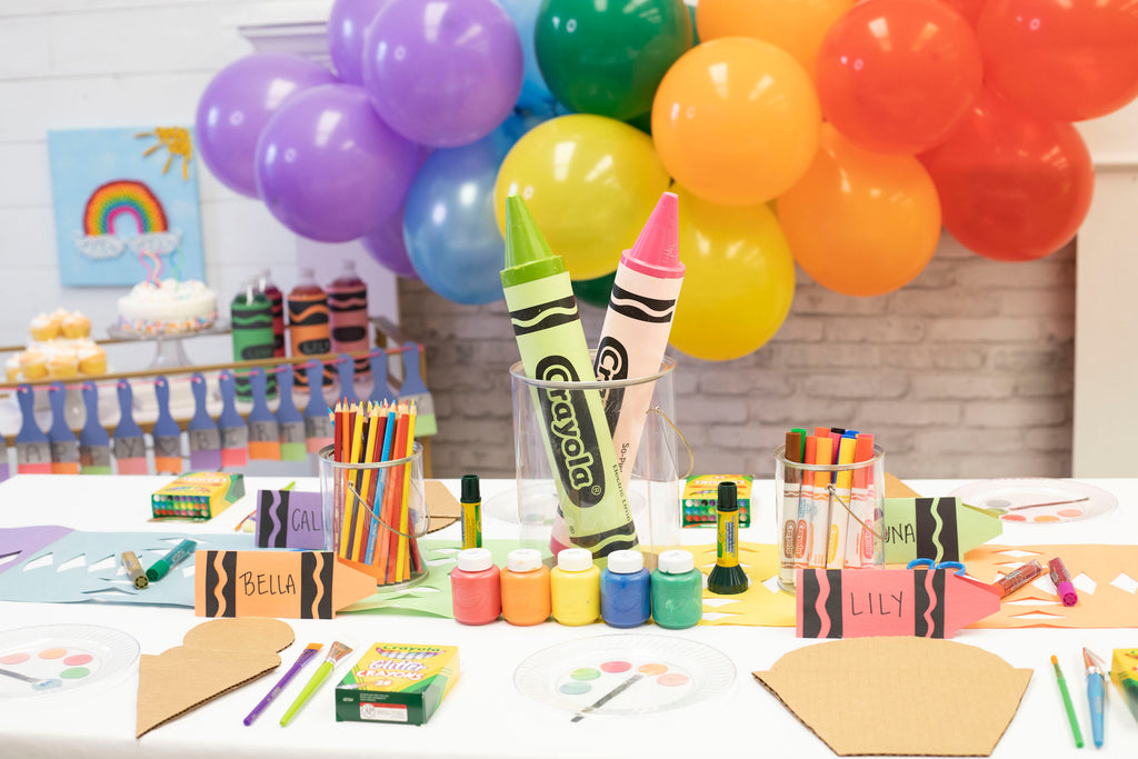 The Ultimate Art Themed Birthday Party for Kids - Project Whim