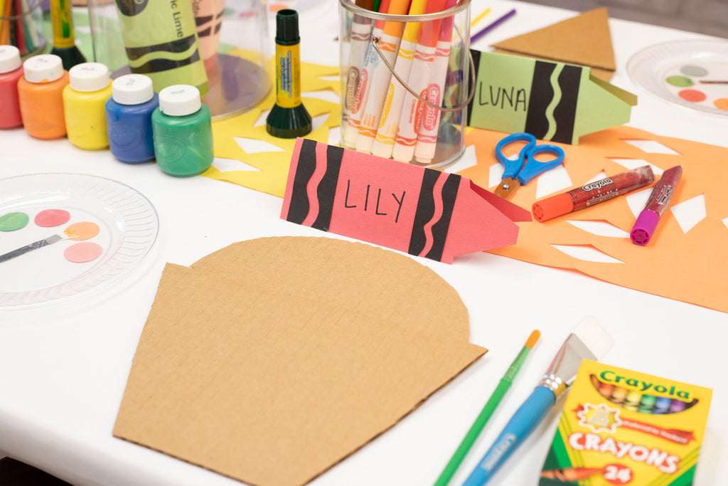 Arts and Crafts Birthday Party for Kids