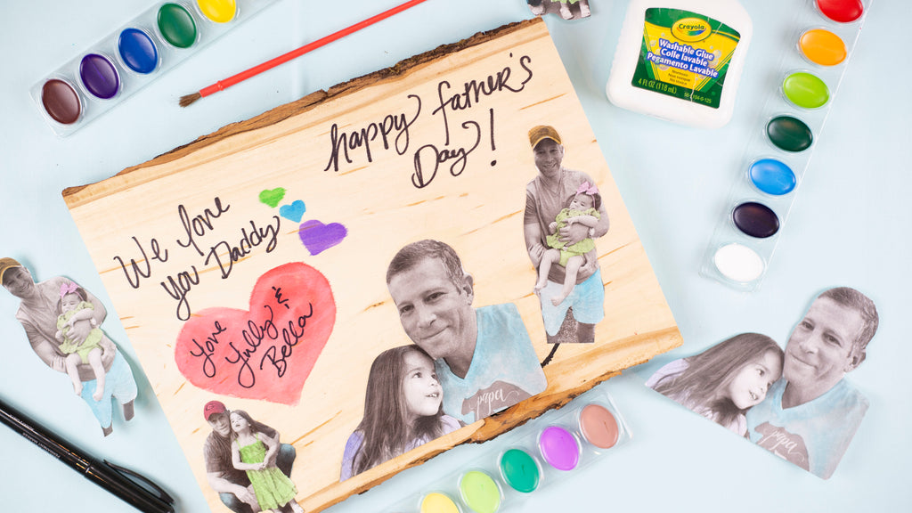DIY Father's Day Photo Craft for Kids