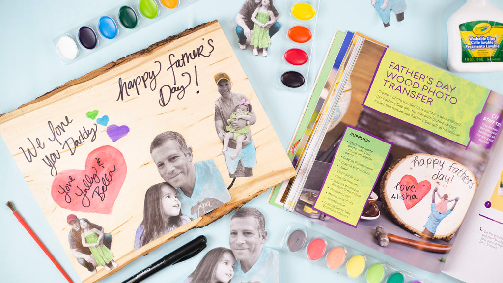 DIY Father's Day Photo Craft for Kids