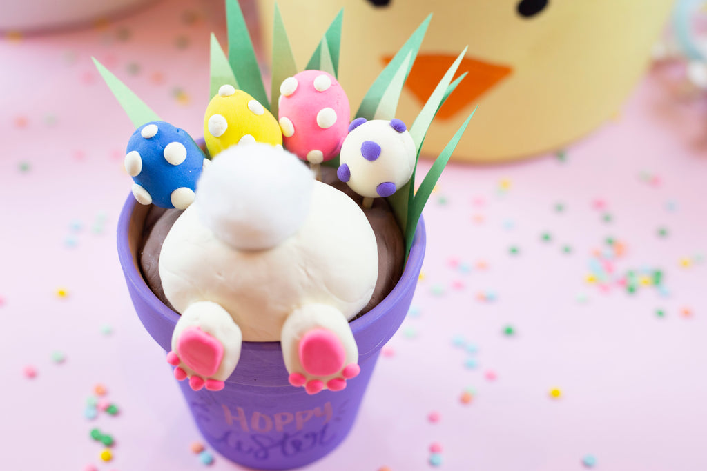 Bunny Bottom Pot Craft