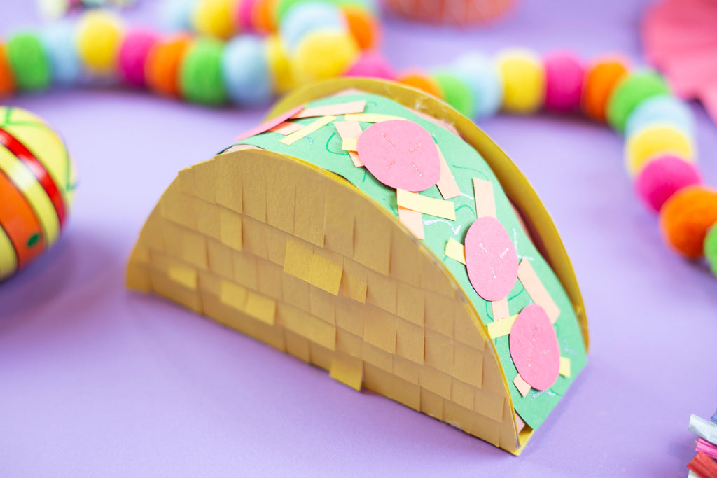 Taco Piñata Party Favor for Cinco de Mayo