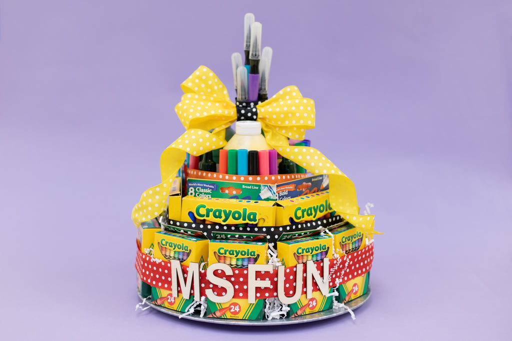 DIY School Supply Cake