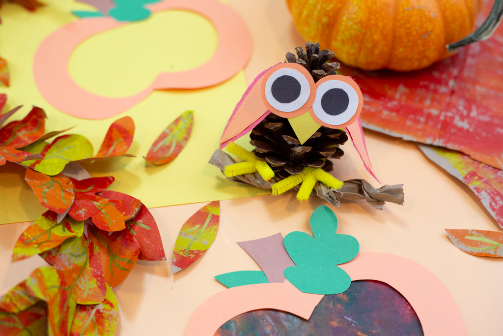Pinecone Owl Kids Crafts