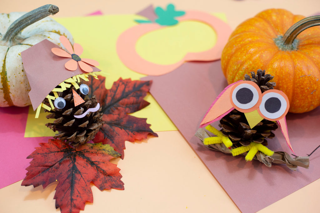 Pinecone Critter Kids Craft