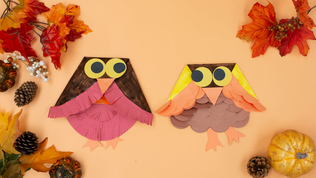 DIY Paper Plate Owl Kids Crafts