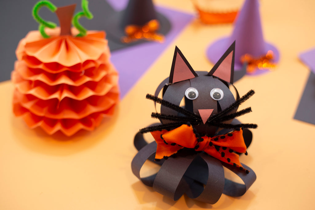 3D Black Cat Kids Craft